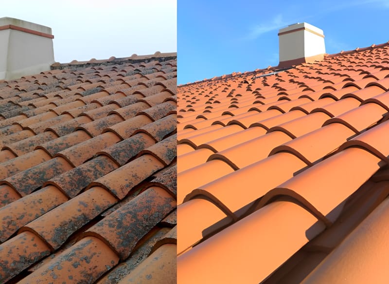 Projet de couverture avant/après